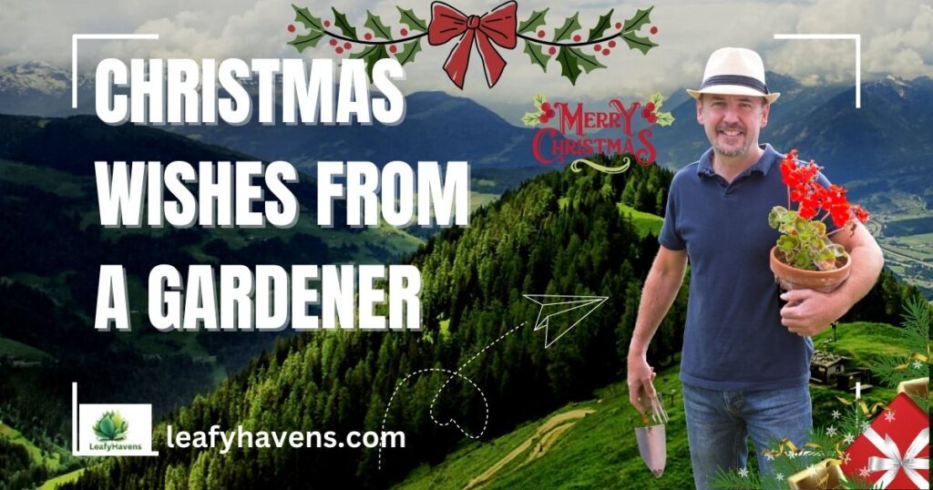 Christmas wishes from a gardener