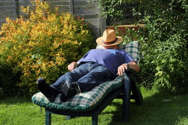 Connection between gardening and sleep    